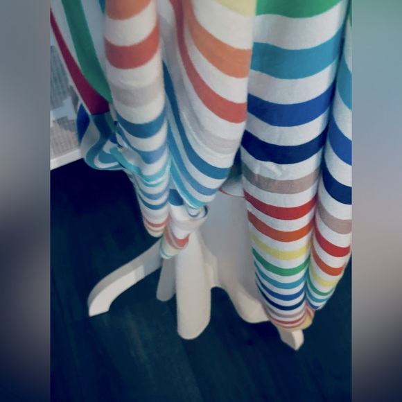 Alice + Olivia Colorful Striped Maxi Dress 2 XS Sleeveless Long Designer Janan - Picture 11 of 15